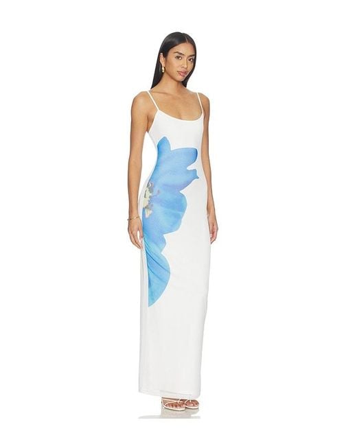MORE TO COME Blue Nadia Maxi Dress
