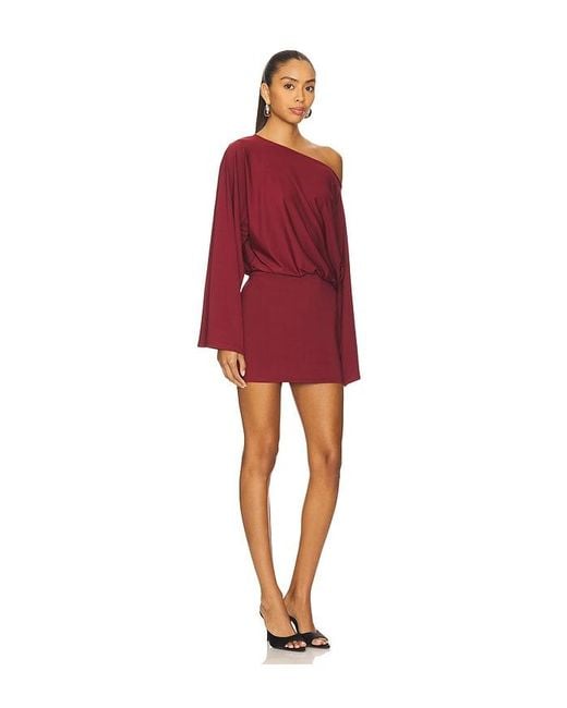 claire mini dress in red superdown Claire Mini Dress