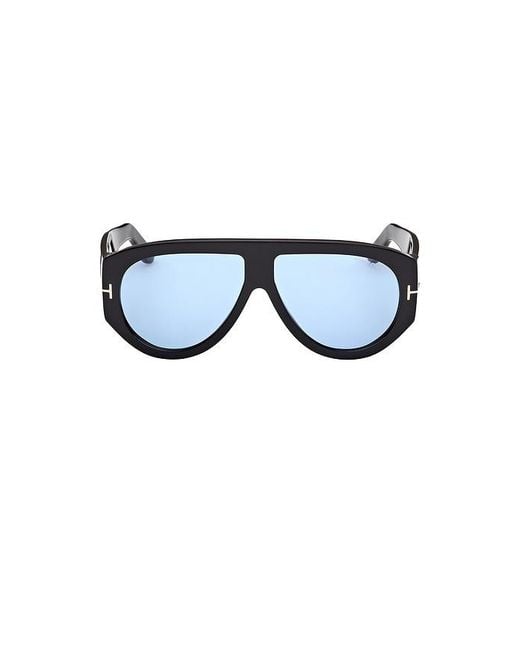 Tom Ford Blue Pilot Sunglasses