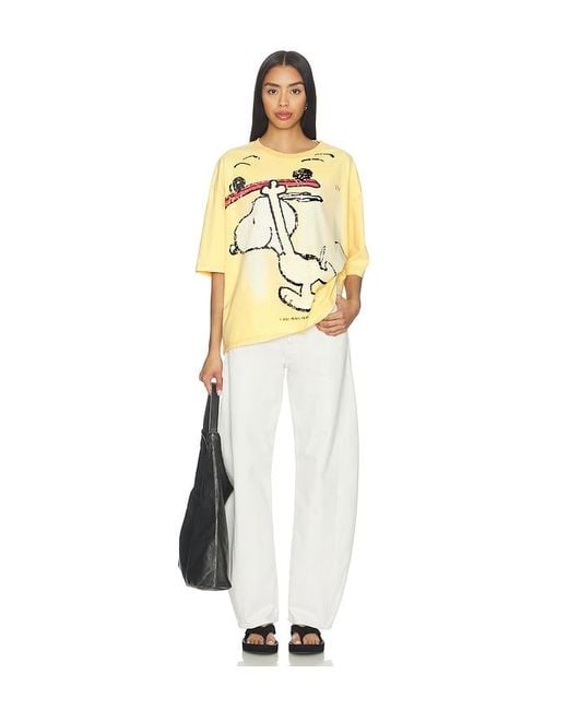 Vintage Heavy Metallic X Peanuts Snoopy Jersey for men