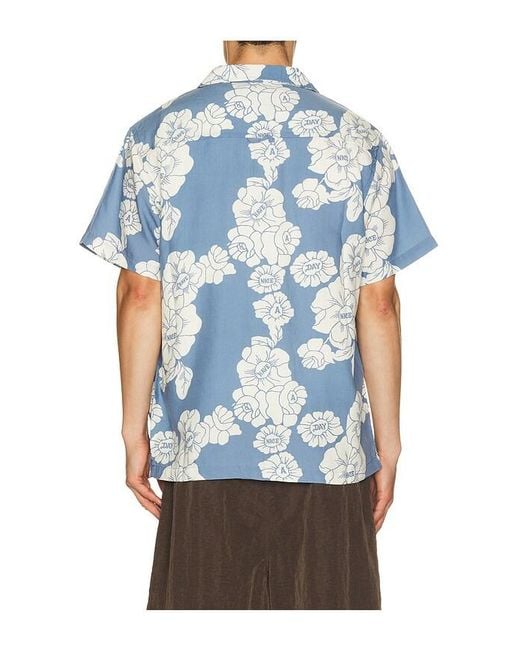 Critical Slide Blue Nice Day Resort Shirt for men