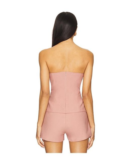NonChalant Label Pink Georgia Top