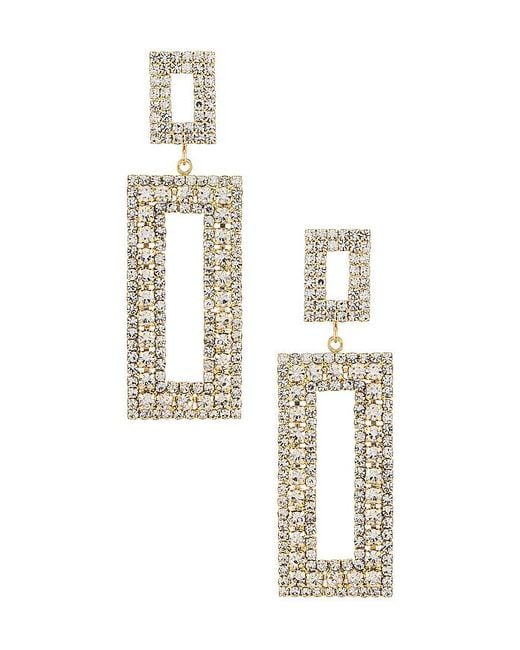 Amber Sceats Metallic Ohrring Diamond Statement