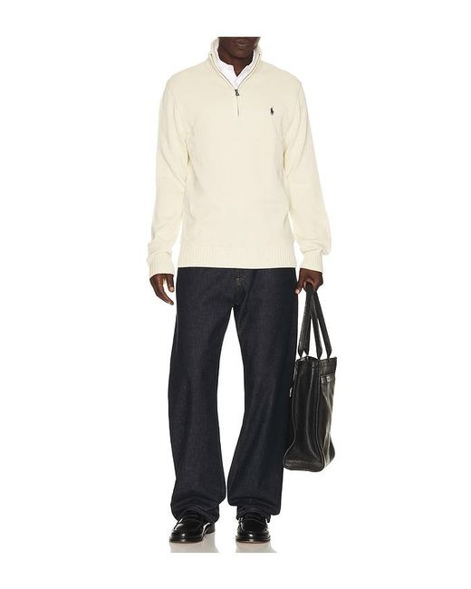 Polo Ralph Lauren White Classic-fit Mesh Polo for men