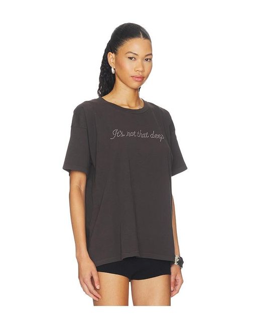 Daydreamer Black It's Not That Deep Merch Tee