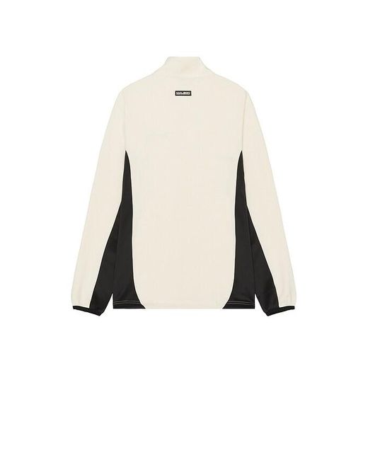 Malbon Golf Carson Quarter Zip Pullover in Natural for Men | Lyst UK