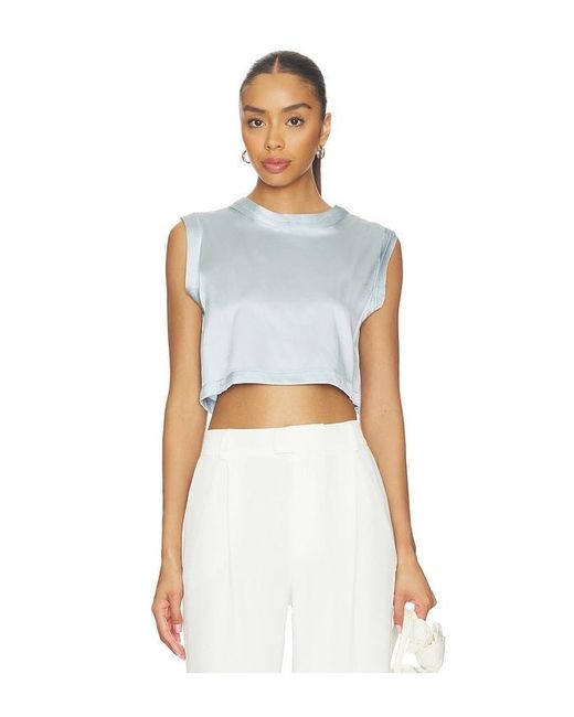NonChalant Label Blue Mel Crop