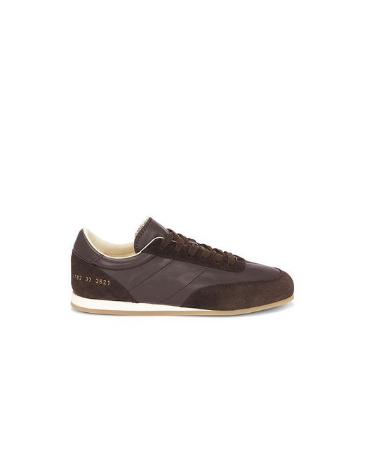 Common Projects Brown Minimal Runner Sneaker