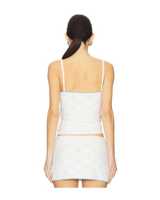 Tyler McGillivary White Colette Tank Top