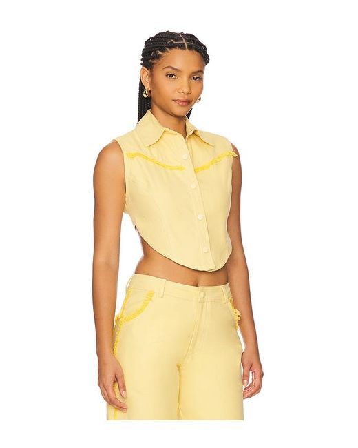 Rangel Yellow Antonella Top