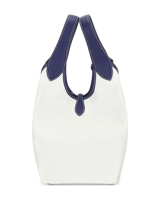 Polo Ralph Lauren Blue Canvas Tote Bag
