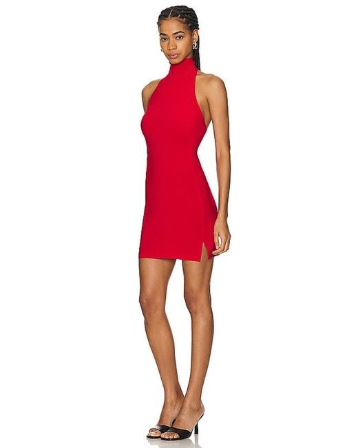 brown halter dress mini Shona Joy Savanna Halter Neck Mini Dress in Brown