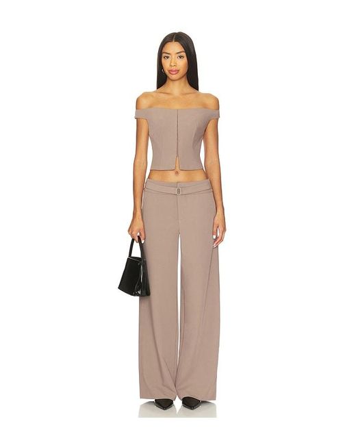 SOVERE Gray Kennedy Top