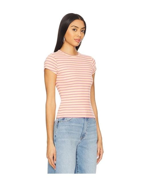 Lovers + Friends Blue Madelyn Tee