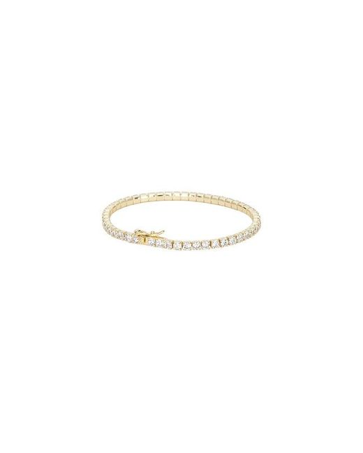 Shashi Black Diamond Tennis Medium Bracelet