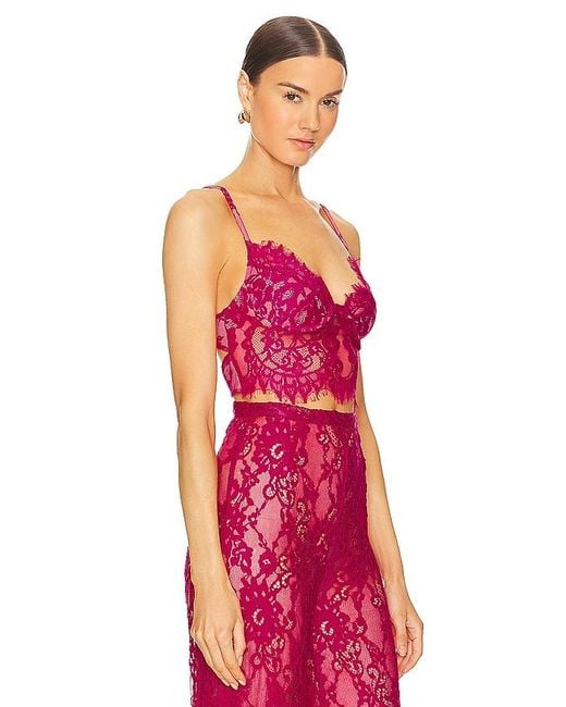 Bronx and Banco Red Capri Bralette