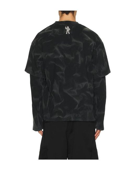 BBCICECREAM Blue Arrival Long Sleeve Tee for men