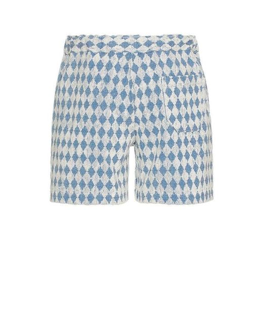 Oas Blue Diamond Terry Shorts for men