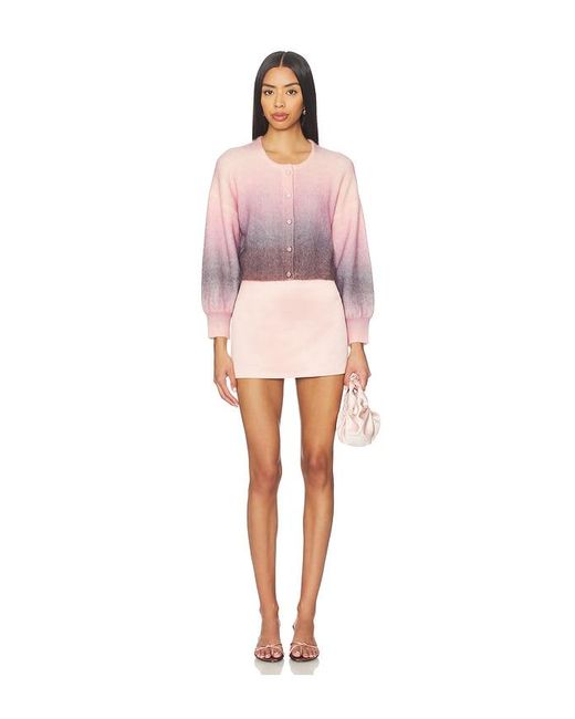MISA Los Angles Pink Peggy Cardigan
