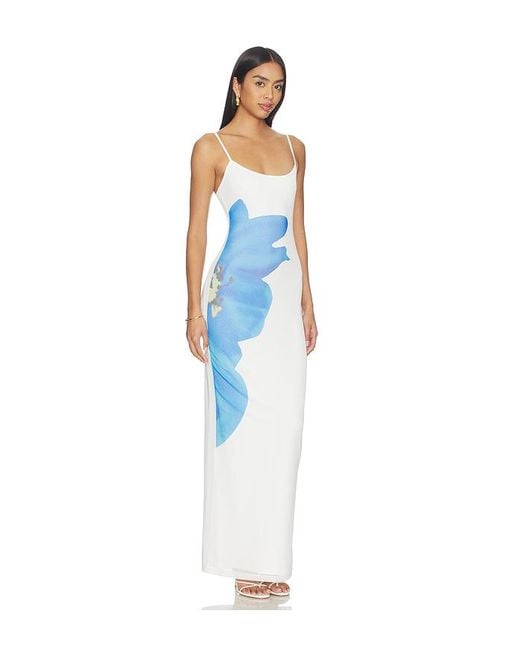 MORE TO COME Blue Nadia Maxi Dress