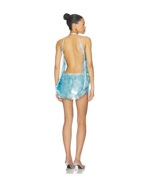 CULTNAKED Blue Museum Dress