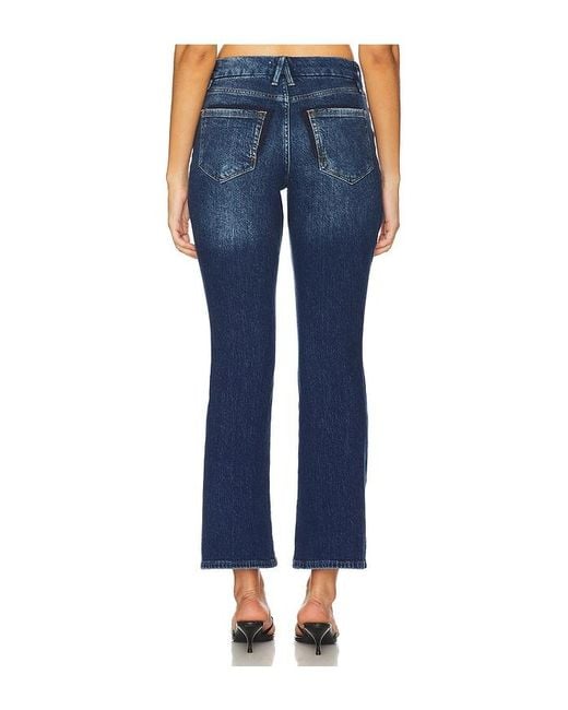 GOOD AMERICAN Blue Good Petite Boot Jeans