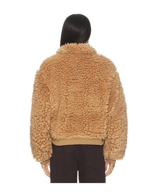 MORE TO COME Natural Indira Teddy Jacket