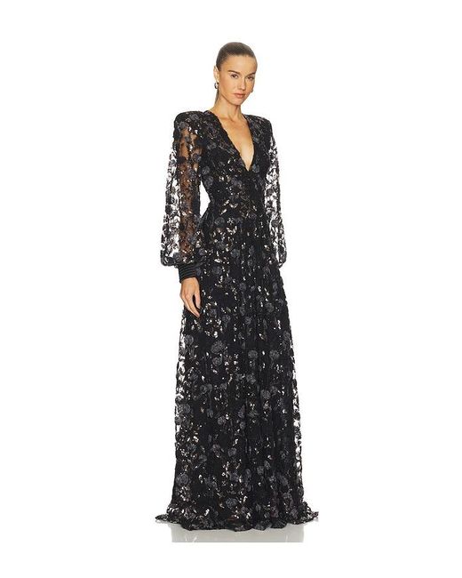Zhivago Black Dear Heart Gown