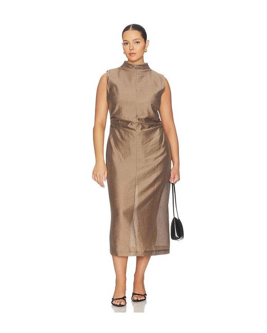 L'academie Natural 'Academie Harmi Midi Dress