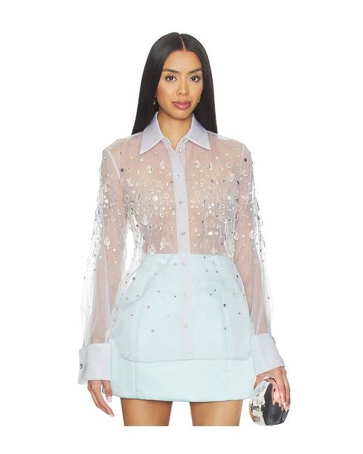 retroféte White Eugenia Blouse
