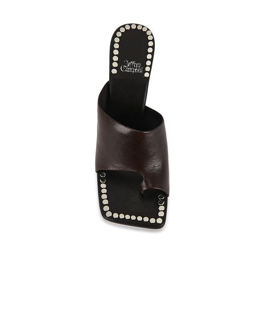 Jeffrey Campbell Black Sandale Alloc-St