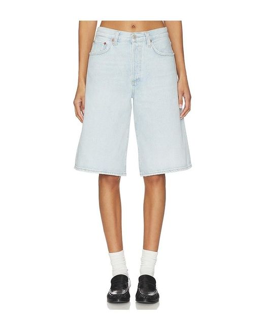 Agolde Blue Ramona Short