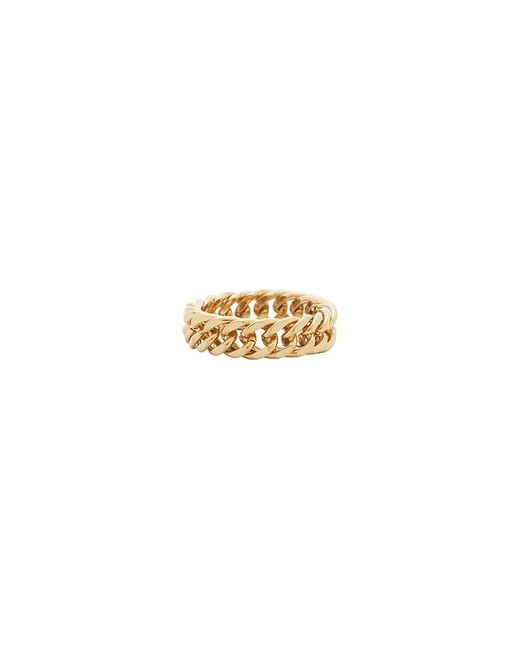 Mazin Jewels White Chain Link Ring