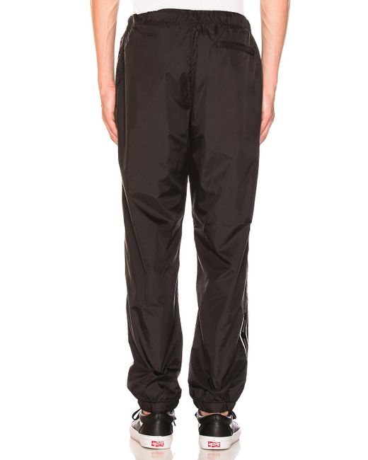 Stussy Synthetic Nylon Warm Up Pant in 