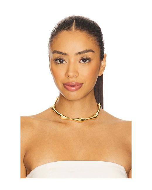 Eddie Borgo Metallic Bambu Collar