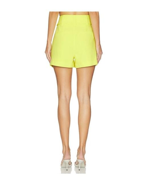 Cinq À Sept Yellow Aldi Short