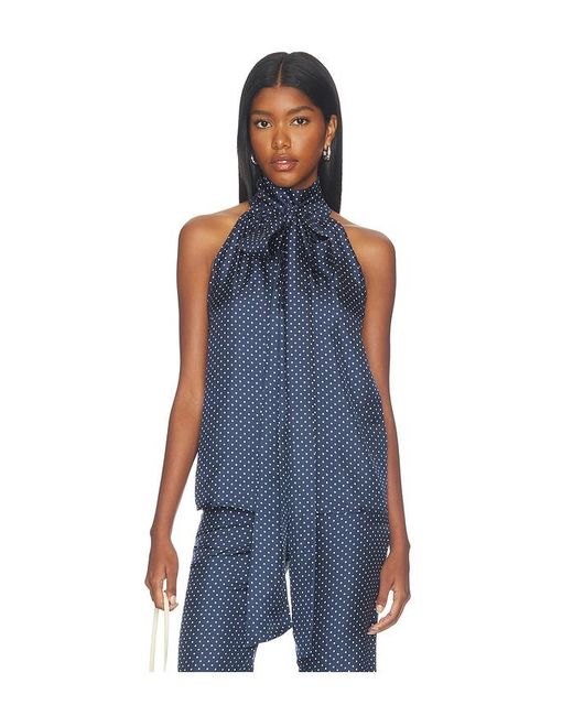 FRANÃOISE Blue Susan Blouse