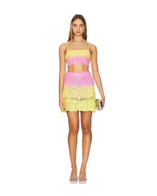 Maaji Yellow Abbie Top