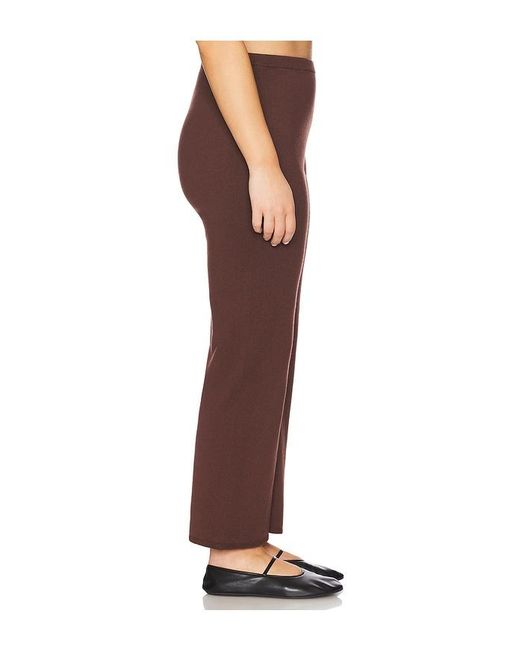 L'academie Brown Maradona Knit Pant