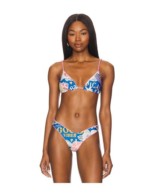 Maaji Multicolor Upbraid Bikini Top