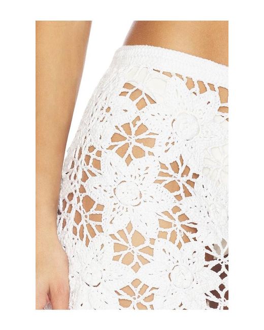 Show Me Your Mumu White Offshore Skirt