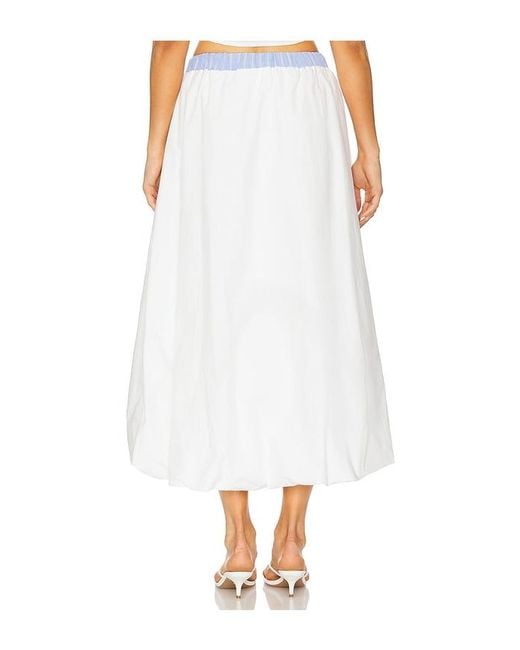 Nia White Victoria Skirt