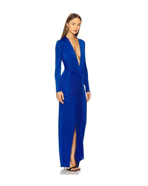 MOTHER OF ALL Blue Inaya Maxi Dress
