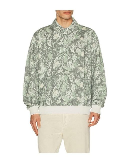BAD BIRDIE Multicolor French Terry Polo for men