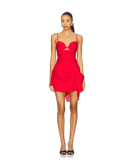 Nbd Red The Jadis Mini Dress