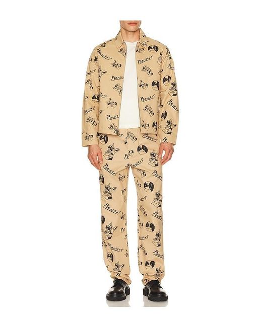 Market Natural Smiley Cubism Double Knee Pant for men