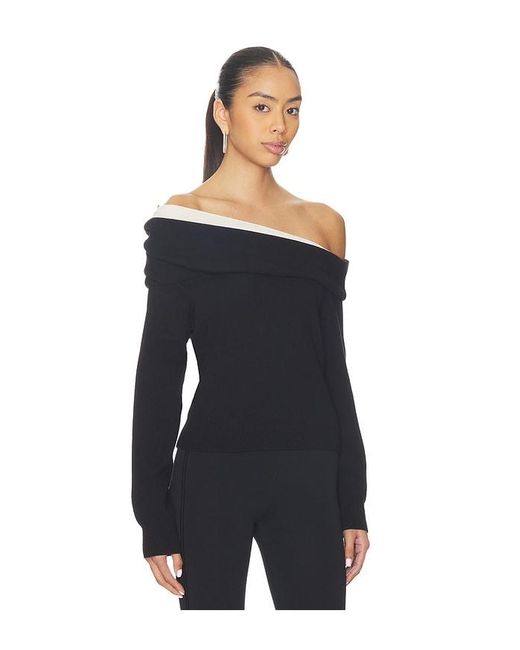 Line & Dot Black Ysa Sweater