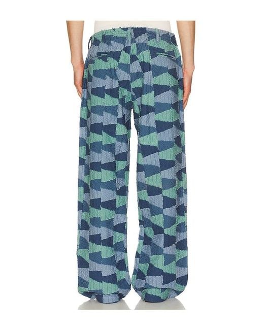 Kardo Blue Kedar Pants for men