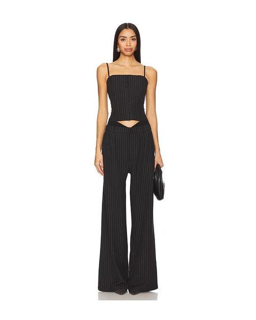 SNDY'S Black Zadie Corset Top