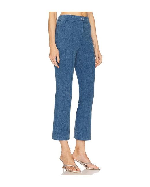 Veronica Beard Blue Kimra Pant